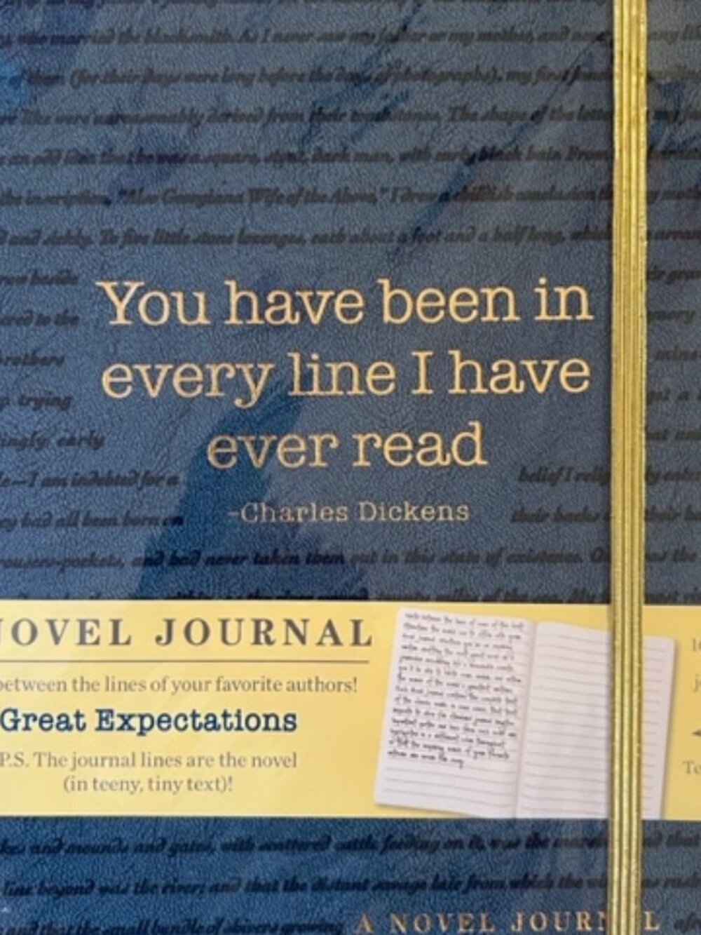 Unique Great Expectations Journal - High quality paper and leathery Cover - NWT - Picture 2 of 5